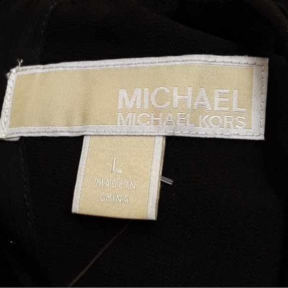 NWT MICHAEL KORS SLEEVELESS BLACK BACK - Picture 10 of 14